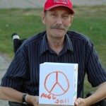Aug. 6, 2011: Nick Ternette at the annual Lanterns for Peace ceremony in Winnipeg. Photo: Paul S. Graham