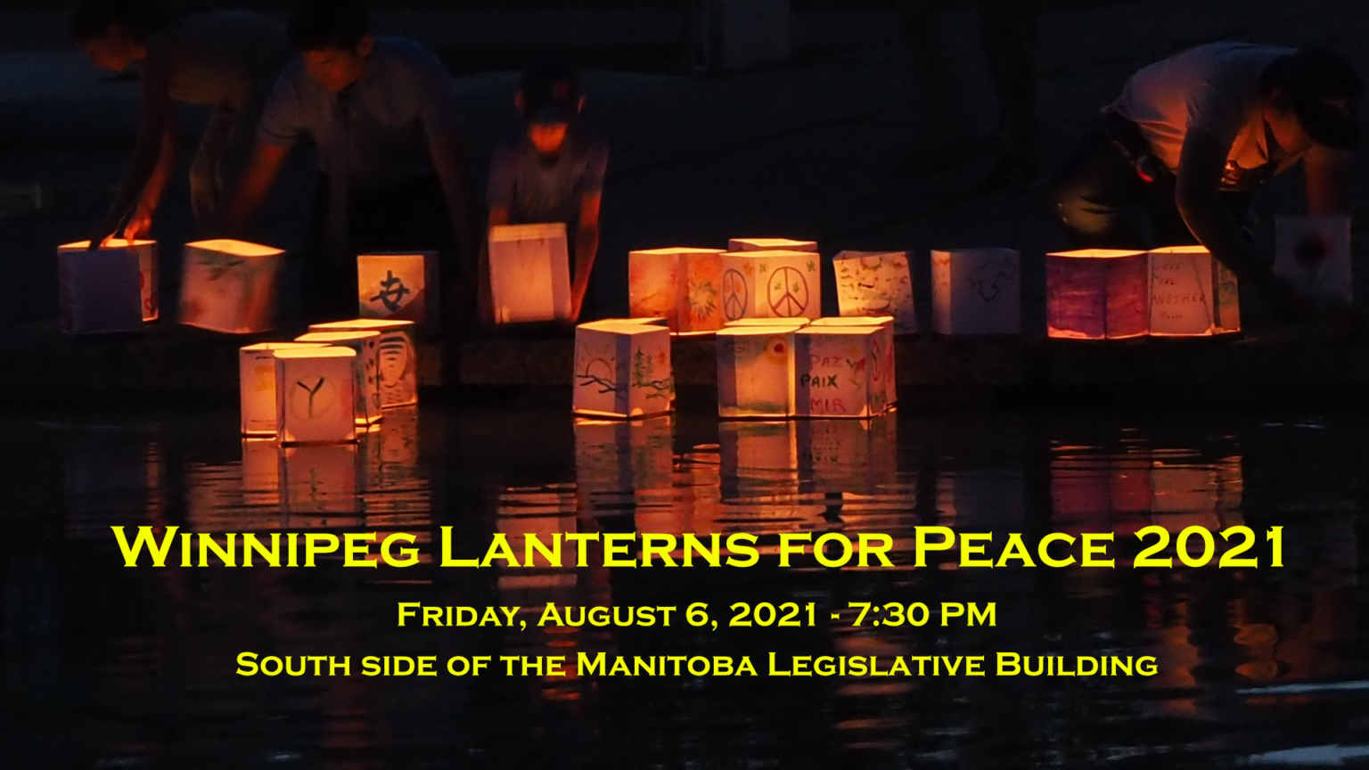 Winnipeg Lanterns for Peace 2021 Peace Alliance Winnipeg News